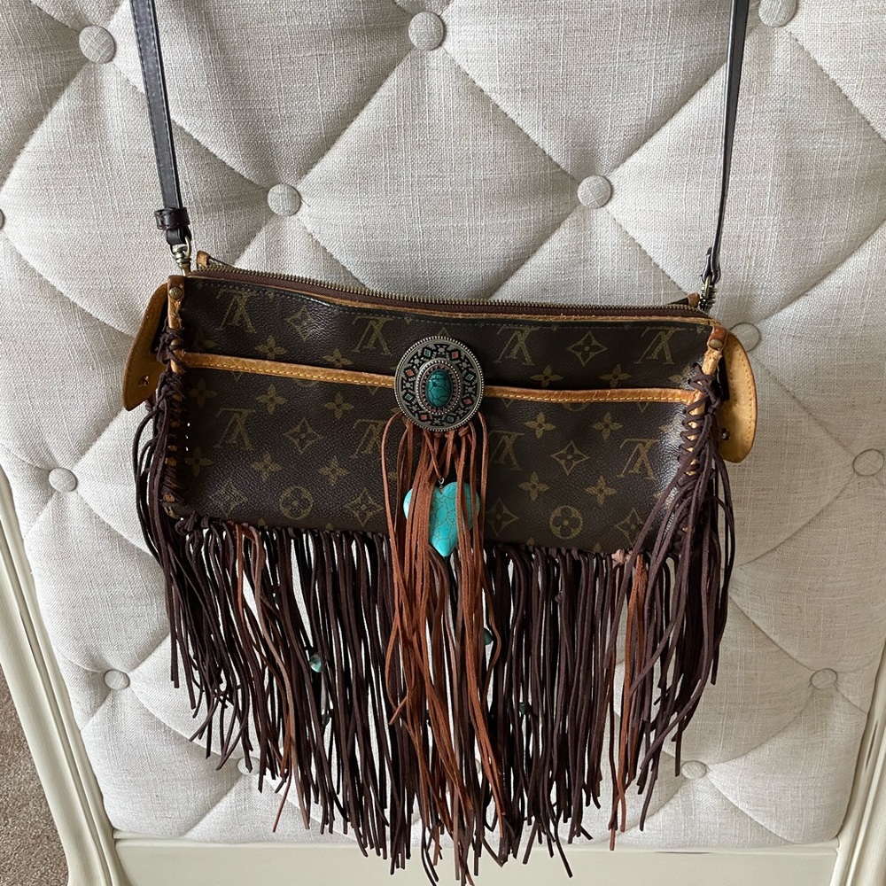 Vintage Louis Vuitton Boho Fringe Purse